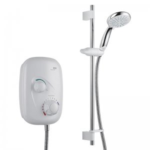 Mira Event XS Manual power shower MK2 - White/Chrome (1.1532.401) - main image 1