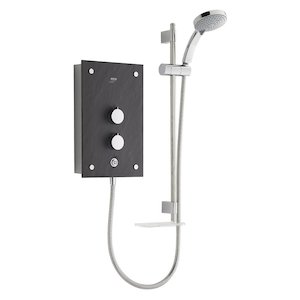 Mira Galena Thermostatic Electric Shower 9.8kW - Slate Effect (1.1634.117) - main image 1
