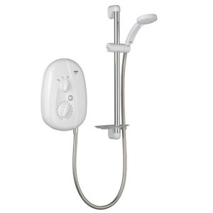 Mira Go Electric Shower 8.5kW - White/Chrome (1539.373) - main image 1