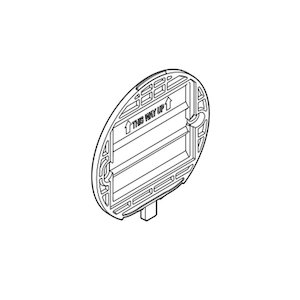 Mira Platinum controller MK2 back plate (1796.142) - main image 1