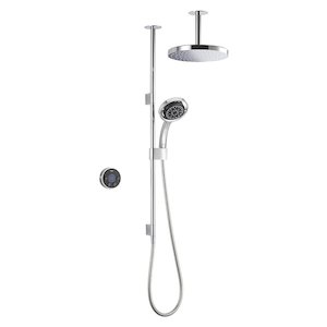 Mira Platinum Dual Ceiling Fed Digital Shower - Pumped (1.1796.002) - main image 1