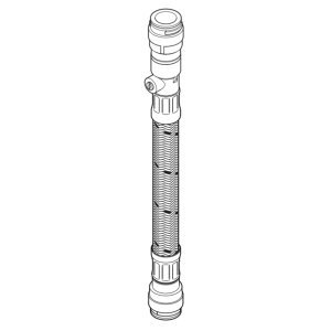 Mira twin-ended pump flexible hose (1745.006) - main image 1