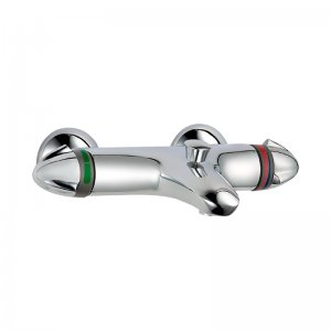 Mira Verve wall mounted bath/shower mixer - valve only - chrome (2.1591.006) - main image 1