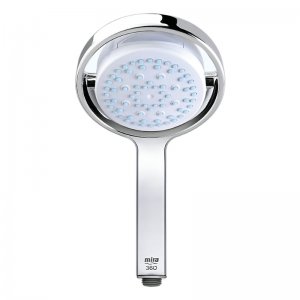 Mira 360m shower head - White/chrome (2.1688.001) - main image 1