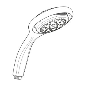 Mira 360r shower head - white (1688.203) - main image 1