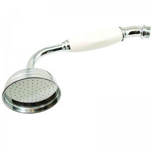 Mira antique style handset - ceramic/chrome (441.04) - main image 1