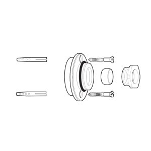 Mira compression/back plate assembly (441.66) - main image 1