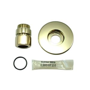 Mira inlet compression fittings - gold (410.48) - main image 1
