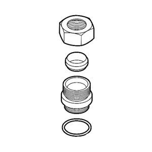 Mira Mode outlet assembly - Chrome (441.33) - main image 1