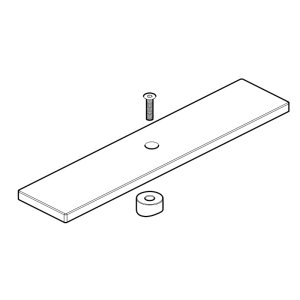 Mira Ordo glass shelf assembly (1672.031) - main image 1