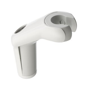 Mira Response 22mm shower head holder - white/grey (411.23) - main image 1