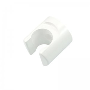 Mira shower head holder end - white (288.56) - main image 1