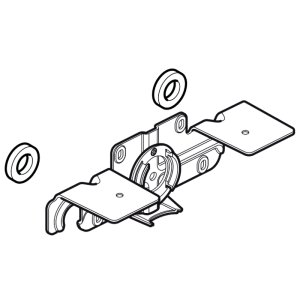 Mira Tabla back plate assembly (1672.048) - main image 1