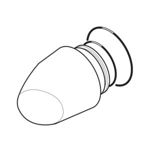 Mira Verve inlet elbow assembly - Gold (451.27) - main image 1