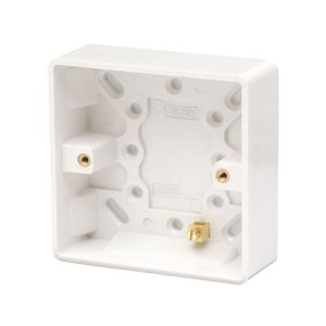 Mode 1 Gang 25mm Deep Pattress Box (CMA081) - main image 1