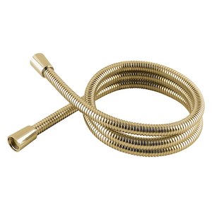 MX 1.50m hi flow metal shower hose - gold (REB) - main image 1