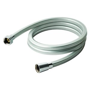 MX 1.50m square PVC smooth hose - satin grey (HAI) - main image 1