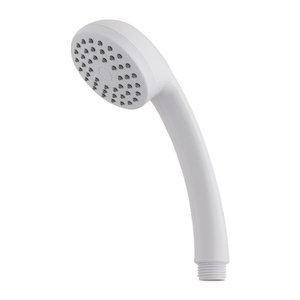 MX Intro single spray shower head - white (HCA) - main image 1
