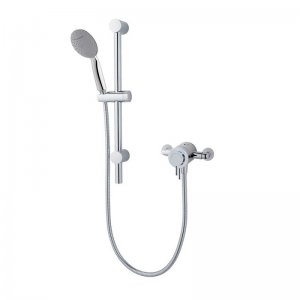 MX Options Concentric Petite Exposed Thermostatic Mixer Shower & Rail Kit (HNI) - main image 1