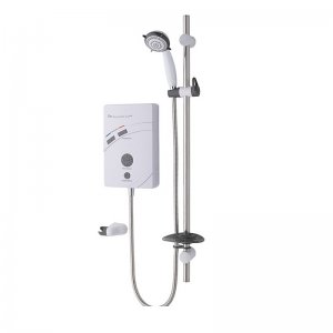 MX Thermostatic Care QI electric shower 10.5kW - white/chrome (GC6) - main image 1