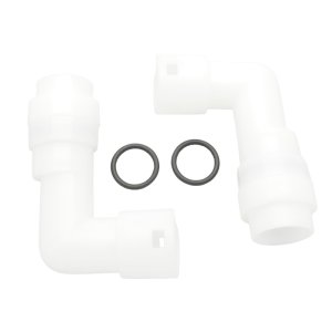 Aqualisa Offset elbow assembly (Pair) (127311) - main image 1