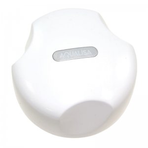 Aqualisa on/off control knob - white (164401) - main image 1