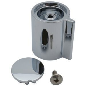 Gainsborough flow control knob - chrome (900211) - main image 1