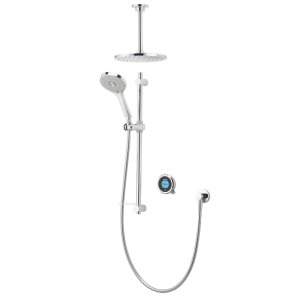 Aqualisa Optic Q Smart Shower Concealed with Adjustable and Ceiling Fixed Head - HP/Combi (OPQ.A1.BV.DVFC.23) - main image 1