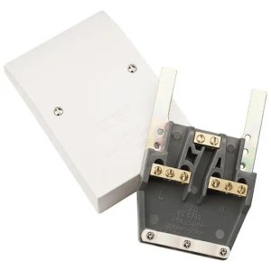Polar 45A Easyfit Dual Appliance Outlet Plate (PRW217) - main image 1