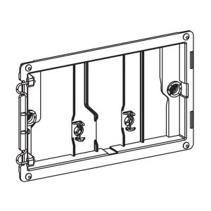 Push Plate bracket for ZONE MODE Flush Plates and Newer Cisterns (ABSP-20-0062) - main image 1