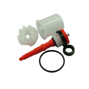 Rada TF605 basin tap time flow cartridge assembly - Hot/Red (902.38) - main image 1