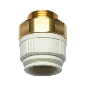 Salamander TankBoost Outlet Connector - 1" to 28mm Pushfit (ACCTNKB1MT28PF) - main image 1