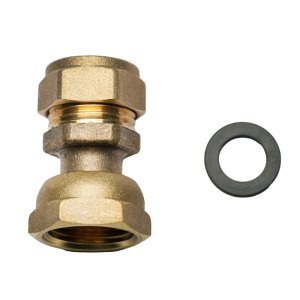 Salamander TapBoost Outlet Connector - 1/2" to 15mm Compression (ACCTAPB12FT15COM) - main image 1
