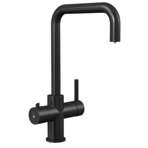 Sauber Astano 3-in-1 Instant Boiling Water Kitchen Tap - Matt Black (4BWTAPPK1) - main image 1