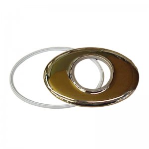 Sirrus concealing plate kit (Oval) - Gold (SK1851-5GP) - main image 1