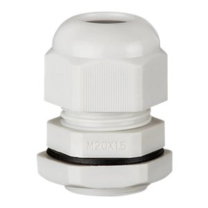 Stag White Dome Top Gland - White - Pack of 10 (SCG/M20W) - main image 1