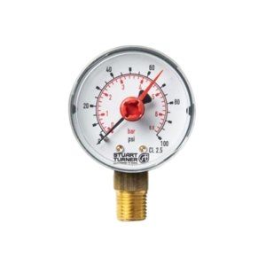 Stuart Turner Electrastream Pressure Gauge (Bottom Connection) (28997) - main image 1