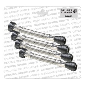 Stuart Turner Showermate Anti-Vibration Flexible Hose - 15mm (Set of 4) (28483) - main image 1