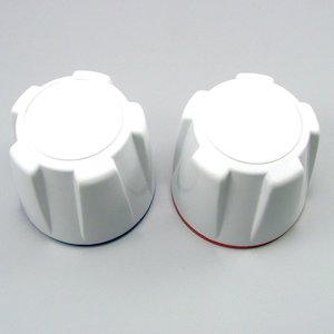 Aqualisa Tap knob - white (pair) (068205) - main image 1