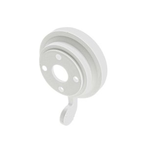 Aqualisa temperature control lever - white (024502) - main image 1