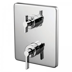 Trevi TT Silver faceplate and handles only - chrome (A3642AA) - main image 1