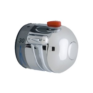 Trevi Solent temperature control knob/handle - chrome (U960058AA) - main image 1