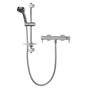 Triton Dene Lever Cool Touch Bar Mixer Shower - Chrome (UNDETHBMCTLE) - main image 1