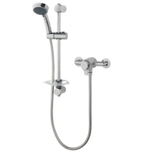 Triton Dene Mini Concentric Exposed Mixer Shower - Chrome (UNDETHEXCM) - main image 1