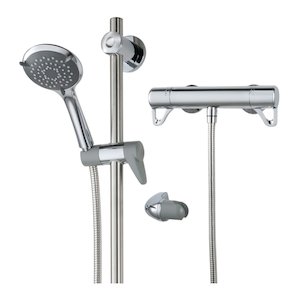 Triton Elina TMV3 Inclusive bar mixer shower and Grab riser rail (ELITHBMINC3) - main image 1