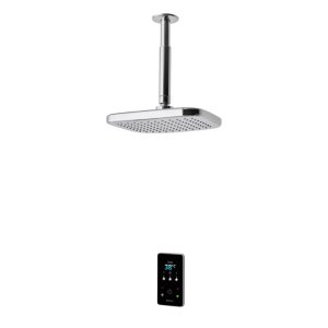 Triton ENVi Ceiling Fed Electric Shower 10.5kW - Silver (GEENVF12) - main image 1