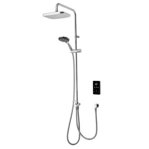 Triton ENVi DuElec Dual Electric Shower 9.0kW - Silver (GEENVD92) - main image 1
