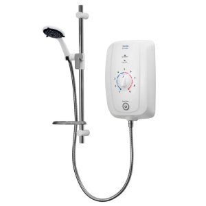 Triton Omnicare Thermostatic Electric Shower 8.5kW - White (TEOMN81) - main image 1