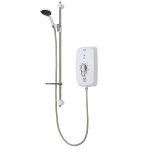 Triton Omnicare Ultra Plus Thermostatic Electric Shower 8.7kW - White (CINCULTP08W) - main image 1