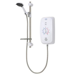 Triton Omnicare Ultra Thermostatic Electric Shower 8.7kW - White (CINCULT08W) - main image 1